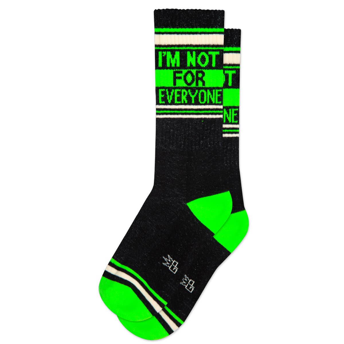 I'M NOT FOR EVERYONE Gym Socks – Adirondack Tack