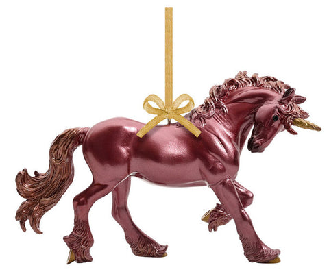 Breyer Unicorn Ornament - Scarlet