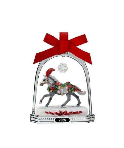 Breyer Stirrup Ornament - Christmas in Bloom